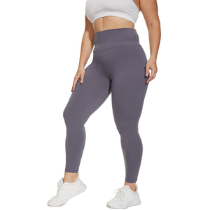 Mallas de mujer transpirables y de alta calidad para ropa de yoga/mallas de mujer holgadas de talle alto de talla personalizada y color - Product Image 4