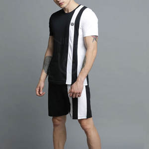 Ensemble de shorts de couleur unie pour hommes, vêtements de sport, ensemble de shorts pour hommes, vente en gros de shorts de couleur pour hommes - Product Image 2