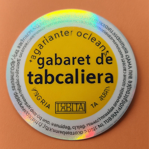 Etiquetas de Seguridad para Tabaco con Punto Amarillo, Sellos de Holograma para Cigarros, Etiquetas para Gabinetes de Cigarros con <span class=keywords><strong>Código</strong></span> Secuencial Fluorescente - Product Image 4