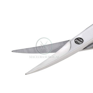 กรรไกรตัดเล็บใบมีดตรงสแตนเลสที่มีความแม่นยำสำหรับเล็บมือและหนังกำพร้า-เครื่องมือตัดแต่งขนที่ทนทาน - Product Image 3