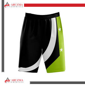 Short de basket-ball respirant pour homme avec fermeture à cordon de serrage Couleur et design personnalisés Short de basket-ball - Product Image 5