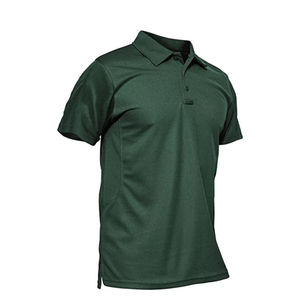 2025 Men's Summer New Style Short Sleeve for Polo <b>T</b>-<b>Shirt</b> with Custom Logo Design Solid Pattern Canvas OEM Service - Product Image 5