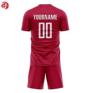 Nueva y Elegante ropa de fútbol de manga corta con diseño de logotipo personalizado, camiseta de fútbol para adultos, camisetas y camisetas de corte automatizado - Product Image 3