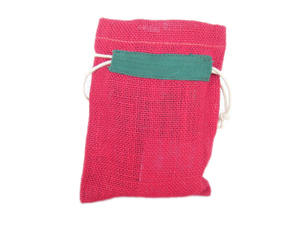 Lightweight & Sturdy <b>Reusable</b> Jute String Bag with Cotton Lining Daily Use Shopping <b>Pouch</b> for Personal & Gifting - Product Image 5