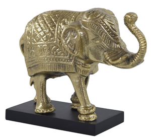 Escultura de Metal de Aluminio Hecha a Mano con Diseño Moderno de Elefante, Adorno para Aniversario, Decoración Móvil para Mesa de Oficina u Hogar - Venta al por Mayor - Product Image 2