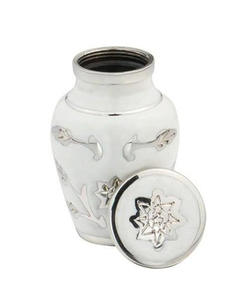 Handmade Brass Pet Cremation Urns Funeral Urns For Cat and <b>Dog</b> Ashes Burial Urns - Product Image 1