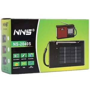 Altavoz Bluetooth multifuncional con radio AM/FM, carga solar, linterna incorporada para la mayoría de los teléfonos celulares - Product Image 5