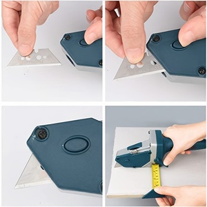 Chuyên Nghiệp Thạch Cao Board <span class=keywords><strong>Cutter</strong></span> Kit 5M 16ft Băng Thép Đo Nhôm Hợp Kim Tpr Nhựa Thêm Bút Chì Lưỡi Hệ Thống Số - Product Image 6