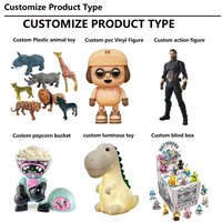 Fabrication de jouets en vinyle sur mesure, figurines d'action en PVC en gros, mini poupées 3D mignonnes