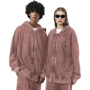 Sudadera con capucha y cremallera lista para usar, tono neutro, tacto suave, diseño que brinda soporte, peso moderado, exterior estable - Product Image 3