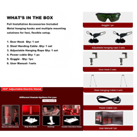 Lampe de thérapie par lumière rouge et infrarouge de qualité médicale, appareil de soulagement de la douleur de type PDT, panneau de thérapie par lumière rouge, utilisation domestique et commerciale