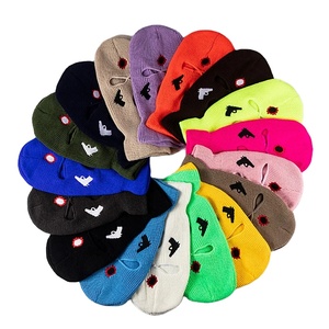 Full Face Cover Skimask Balaclava Ski Maskss Personalized Designer Custom Embroidery logo Hole - Product Image 1