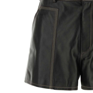 Best Selling <b>Cheap</b> Price Hot Sale Top 2025 Leather <b>Shorts</b> Custom Design Heavy Duty Customized Design Leather <b>Shorts</b> For Men - Product Image 5