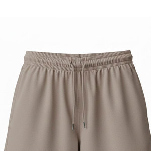 Pantalones Cortos Deportivos para Hombre con Logotipo Bordado Personalizado, Detalle de Botones, Ligeros, Transpirables, de Poliéster/Algodón, Ajuste Cómodo para Gimnasio y Fitness - Product Image 3