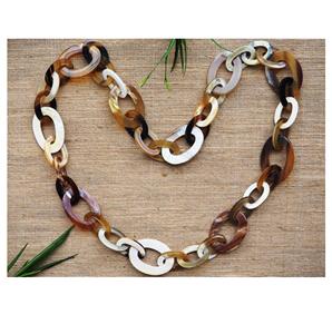 Compre collar de cuerno de búfalo natural, collar de cuerno de búfalo natural, producto indio hecho a mano - Product Image 1