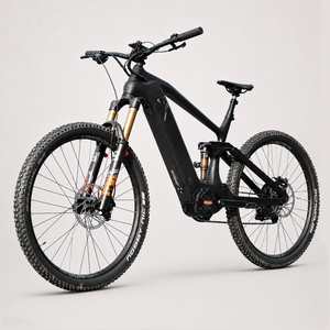 <span class=keywords><strong>FOX</strong></span>-bicicleta eléctrica de carbono, suspensión completa, cuadro Bafang M620, 1000W, Middrive - Product Image 1
