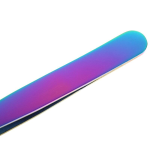 Pinzas profesionales para cejas de acero inoxidable 2025, pinzas duraderas para cortar y recortar cejas con etiqueta personalizada - Product Image 4