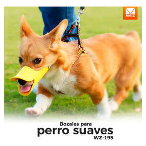Bozal de Silicona Suave para Perros de Razas Pequeñas, Tamaño Mediano - Colores Surtidos - Product Image 6