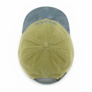 Gorra de Béisbol de Pana Verde Oliva, 6 Paneles, Unisex, Estilo Vintage, Logotipo Personalizado, Impresión en Relieve de Goma, Tela Común, Cuatro Estaciones - Product Image 6