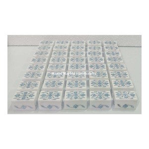 Latest Piece Recent Production Marble Inlaid <b>Boxes</b> With Mother Of Pearl Material For Jewelry Gifts Item - Product Image 4
