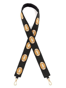 Correa de monedero gameday hermosa correa de bolso naranja/Blanco/con cuentas se veía esta linda correa de monedero - Product Image 4