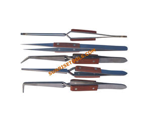 Juego de pinzas de soldadura de 5 piezas con bolsa Proveedor de herramientas de joyería - Product Image 1