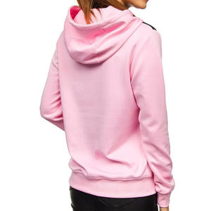 Sudadera con capucha de lana de algodón 100% para mujer, nuevo diseño, precio al por mayor, ropa de invierno de manga larga, ropa de moda para mujer, Sudadera con capucha - Product Image 2