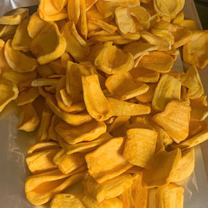 Chips de Jackfruit croustillantes frites sous vide du Vietnam |   Collation de fruits et légumes secs mélangés à la jackfruit |   Exportation d'usine OEM - Product Image 1