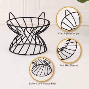 ชามอาหารแมวแบบพกพาทันสมัย กันน้ำ ทำจากเซรามิก ยกสูง ดีไซน์เอียง รุ่นใหม่ สำหรับใส่อาหารและน้ำในบ้าน - Product Image 4