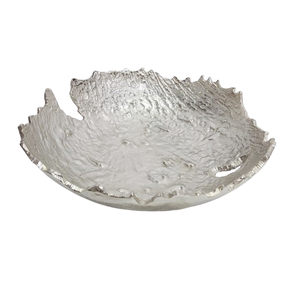 Bol élégant pour fruits, collations, bonbons, plat de service, centre de table, accessoires de décoration, article en aluminium - Product Image 1