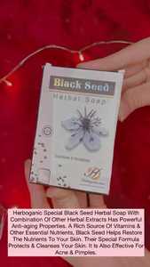 ทําความสะอาดอาการของสิวสบู่เมล็ดดํา Herboganic 2024 เรืองแสงผิวและการรักษาผิวสบู่เมล็ดดําที่กําหนดเอง OEM - Product Image 5