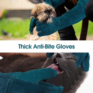 Autres produits : Gants de sécurité pour le contrôle des animaux, gants de manipulation, paire de gants en cuir de vachette, gants de soudure, travail, OEM - Product Image 6