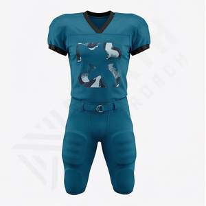 Servicio OEM, Uniforme de Fútbol Americano de Tallas Grandes, Multicolor, Ropa Deportiva Profesional, Ropa Deportiva de Alto Rendimiento para Adultos, 100% - Product Image 1