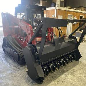 Minicargadora 2026 DIGGER KING 1290T con motor Yanmar, tracción 4x4, maquinaria para movimiento de tierras, cucharón y barredora de nieve de alta capacidad - Product Image 1