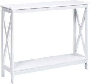4 Tier Modern Design Gold Color Metal <b>Console</b> <b>Table</b> Sleek Design for Entryway Living Room or Hallway Deco - Product Image 6