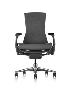 เก้าอี้สำนักงาน/เกมมิ่ง Herman Miller Embody Ergonomic โครงอะลูมิเนียม ที่วางแขนหนัง รองรับสรีระหลังส่วนล่าง พร้อมที่วางแขนปรับได้ - Product Image 5