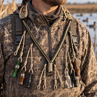 Cordon en nylon tressé à la main pour le porte-couillon de chasse au canard, avec boucles de suspension, durable, à dégagement rapide, léger, pour la chasse aux oiseaux aquatiques