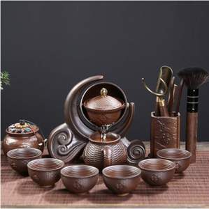 WOODEN Morden Luxury <b>Tea</b> <b>Set</b> with <b>Pot</b> and Tray Custom Logo Handmade 10 Pcs MOQ - Product Image 6