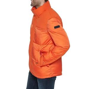 Chaqueta acolchada impermeable de invierno ligera a prueba de viento para hombre con logotipo personalizado chaquetas de hombre con Cremallera de nailon y poliéster de color personalizado 2025 - Product Image 4