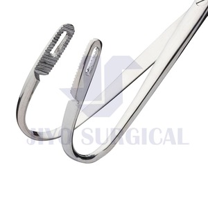 Mordazas curvadas para cirugía de riñón, pinzas de piedra de riñón de 190mm, para urologías, 23,5 cm - Product Image 3