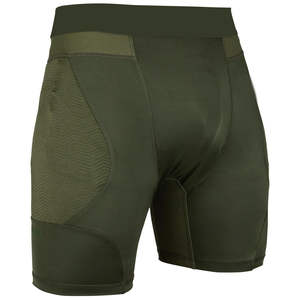 Custom men compression shorts keeping muscles <b>firm</b> during heavy routines <b>with</b> stable fit shaped around men compression shorts - Product Image 5