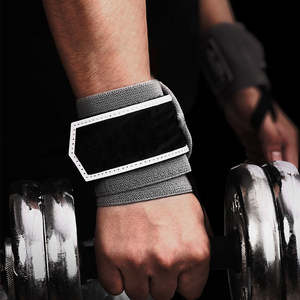 Wholesale Custom Logo <b>Gym</b> Straps Fitness <b>Wrist</b> <b>Wraps</b> New Design Weight Lifting Strap for Winter Weightlifting Stylish Fitness - Product Image 1