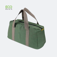 Sac à outils en toile robuste moderne, multi-usages, pochette de rangement, réutilisable, couleur naturelle, OEM et ODM personnalisés