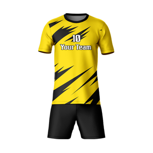 Vente en gros personnalisé pas cher sublimation adultes maillot de football 100% polyester uniforme de football respirant maillots de football ensembles pour hommes - Product Image 1