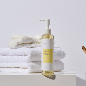 Korean Facial Cleanser IUNIK Calendula Complete Cleansing <b>Oil</b> 200ml <b>Makeup</b> <b>Remover</b> Gentle Blackhead Melting - Product Image 2