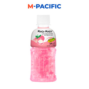 Mogumogu ประเทศไทยน้ำองุ่นเข้มข้นกรองแบบดั้งเดิมพร้อมวุ้นมะพร้าวขนาด320มล. ขวดไม่มีรสชาติเทียม - Product Image 1
