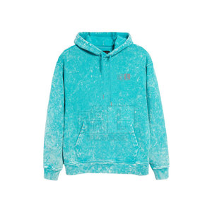 เสื้อฮู้ดผู้ชายผ้าฟลีซผ้าแห้งเร็วระบายอากาศได้ดีเป็นมิตรกับสิ่งแวดล้อมผ้าคอตตอน100% ฤดูหนาวสีพื้น - Product Image 1