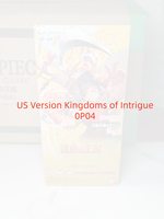 Boîte de boosters scellée 0P-04 Kingdoms of Intrigue TCG, cartes à collectionner d'anime avec cartes foil rares