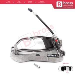Support de poignée de porte de voiture BDP995, boîtier de poignée arrière gauche 51228243635 pour X5 E53 2000-2006 - Product Image 3