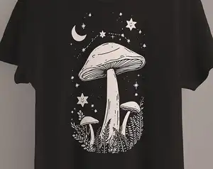 山寨蘑菇t恤仙女核心仙女垃圾服装